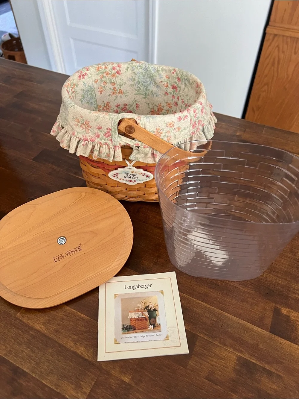Longaberger Mother’s Day Basket, 2001